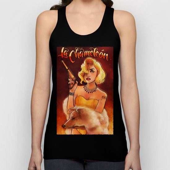 La Chameleon Unisex Tank Top