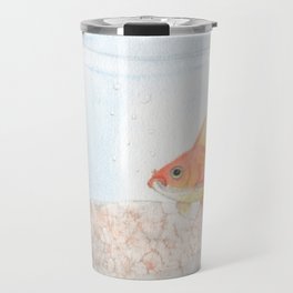 Grumpy Goldfish Travel Mug