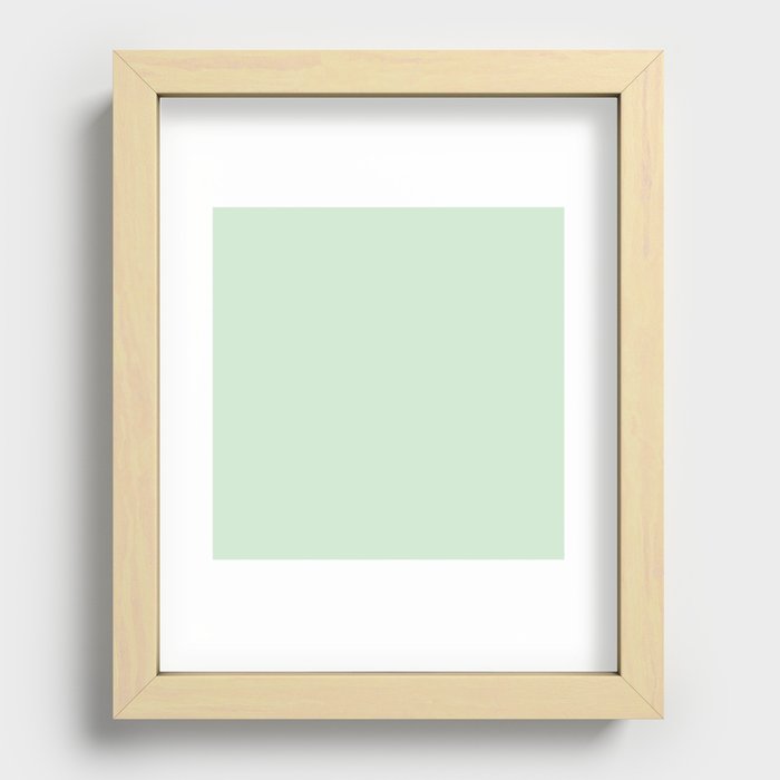 Green Faun Recessed Framed Print