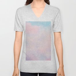 cotton candy dreaming V Neck T Shirt