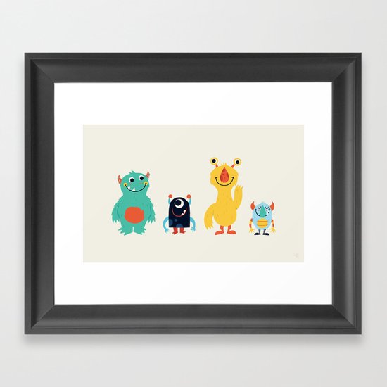Saturday Framed Art Print
