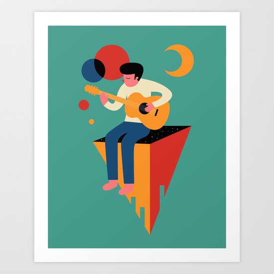 Peaceful Solo Art Print