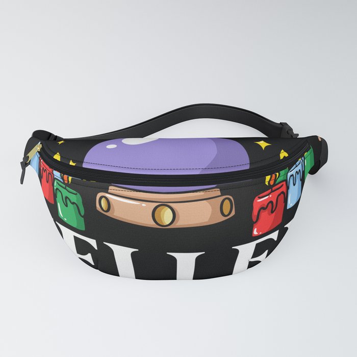 Fortune Telling Paper Cards Crystal Ball Fanny Pack