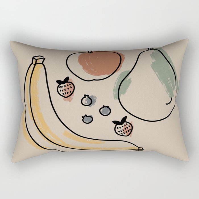 Fruit Untitled  Rectangular Pillow
