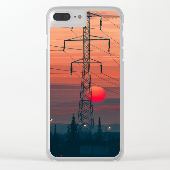 Any Minute Now Clear iPhone Case
