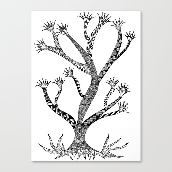 Alluring Tree Canvas Print