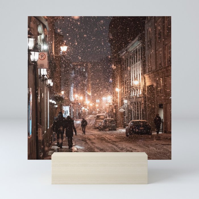 New York Snow Mini Art Print