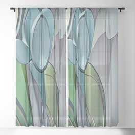 Fountain Sphere Sheer Curtain