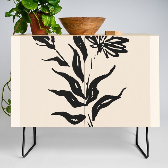 Abstract Flower 20 Credenza