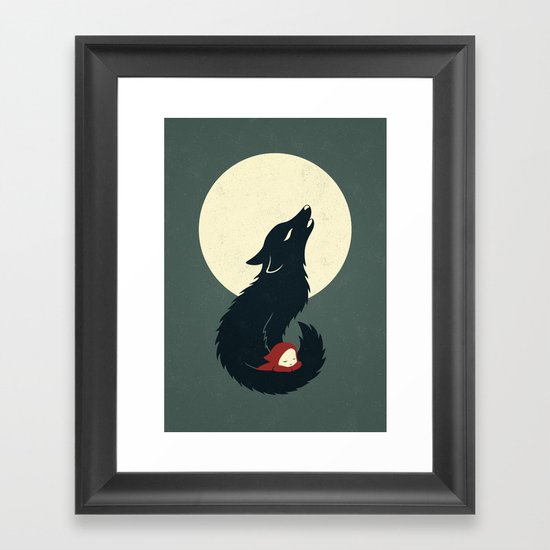 Little Red Riding Hood Framed Art Print