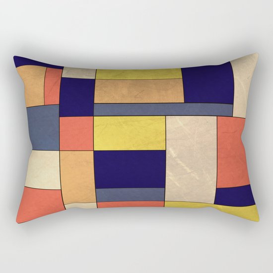 Abstract #350 Rectangular Pillow