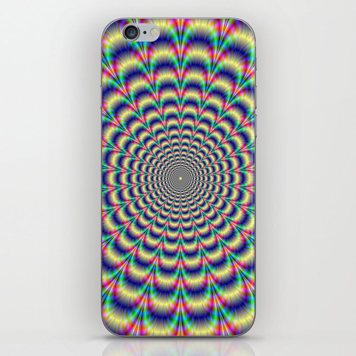 Psychedelic Pulse iPhone Skin