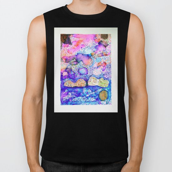 Cloud Formation Biker Tank