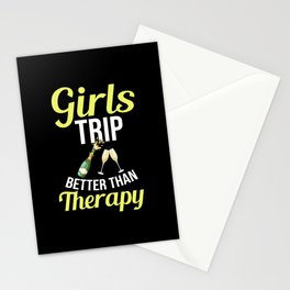 Girls Trip Weekend Las Vegas Wine Glasses Stationery Card