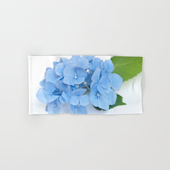 Blue Hydrangeas #1 #decor #art #society6 Hand & Bath Towel