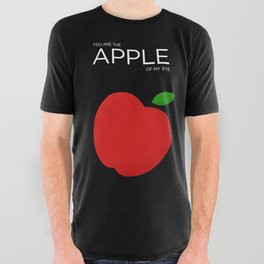 You Are The Apple of My Eye All Over Graphic Tee