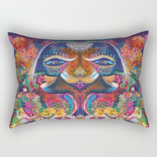 Flower Fairy Rectangular Pillow
