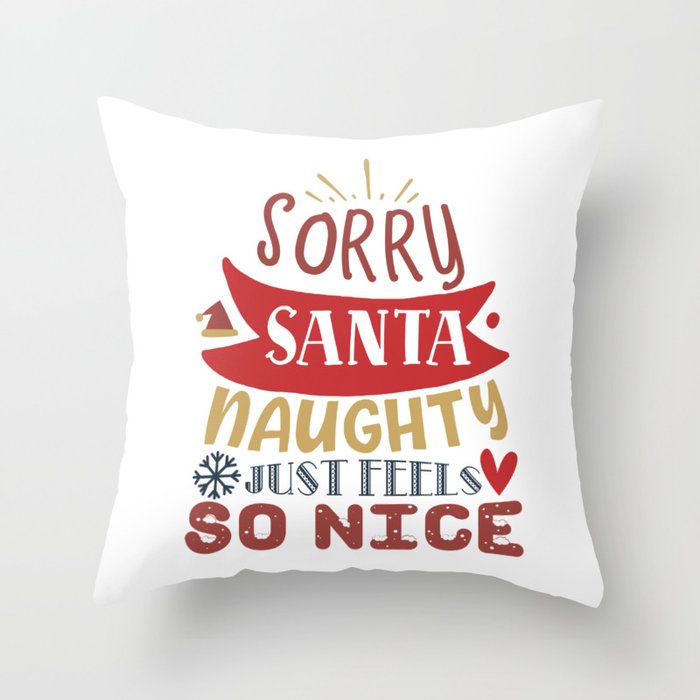 Funny christmas pillows sale