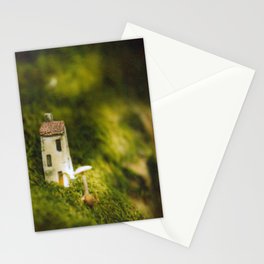 Fairy House in The Woods III Stationery Cards