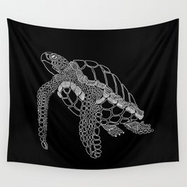 Green Sea turtle Wall Tapestry