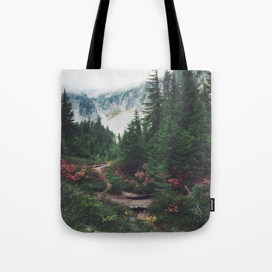 Mountain Trails Tote Bag