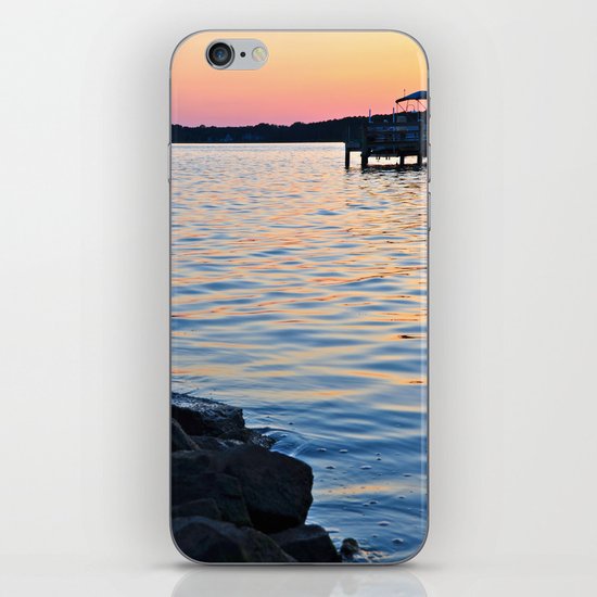 Sunset on the Bay iPhone & iPod Skin
