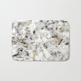 Classic Marble with Gold Specks Bath Mat