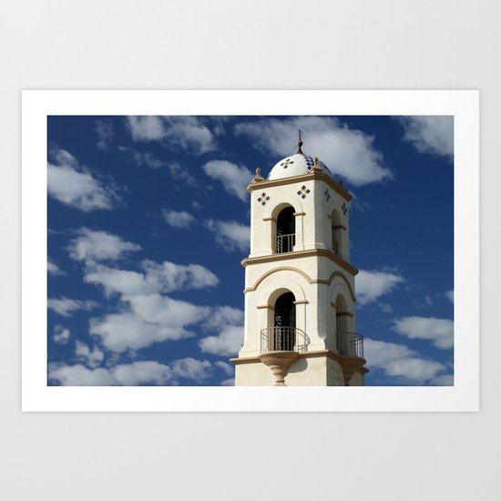 Ojai Tower Art Print