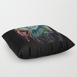 Raptor - Black Floor Pillow