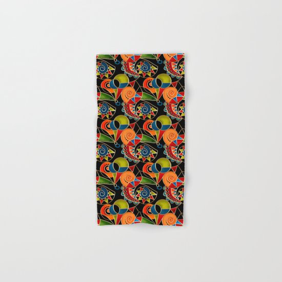 Abstraction - Carnival Hand & Bath Towel