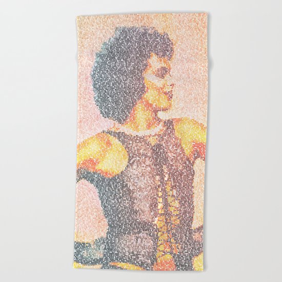 Sweet Transcript Beach Towel