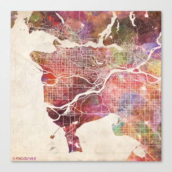 Vancouver Canvas Print
