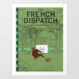 The French Dispatch Art Print