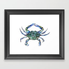 Maryland Crab Framed Art Print