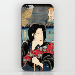 The Flames of Passion (Utagawa Kunisada) iPhone Skin