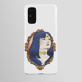 Saturn woman Android Case
