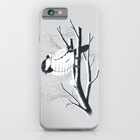 North For The Winter (Gray). iPhone & iPod Case