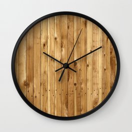 Wood 2 Wall Clock
