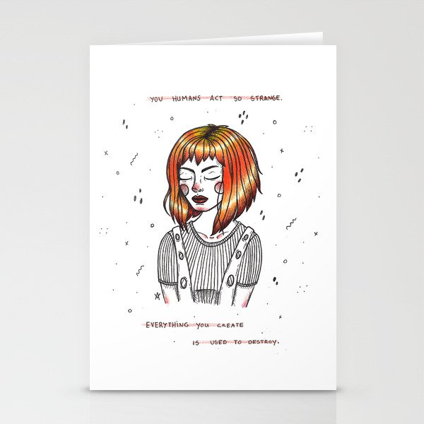 Leeloo Stationery Cards