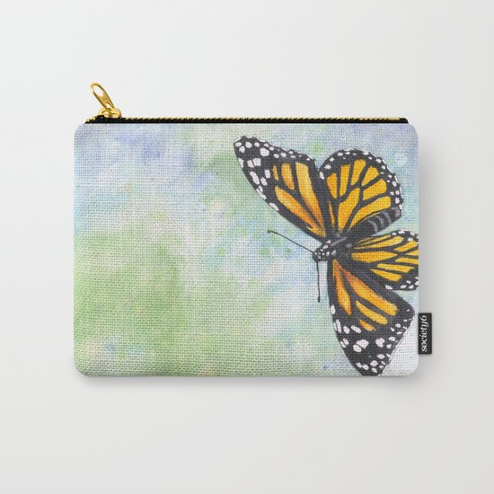 Monarch Butterfly Carry-All Pouch