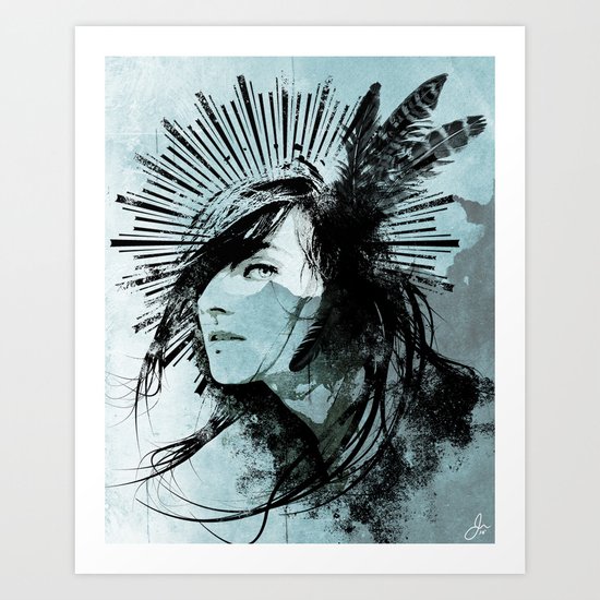 Farther Away Art Print