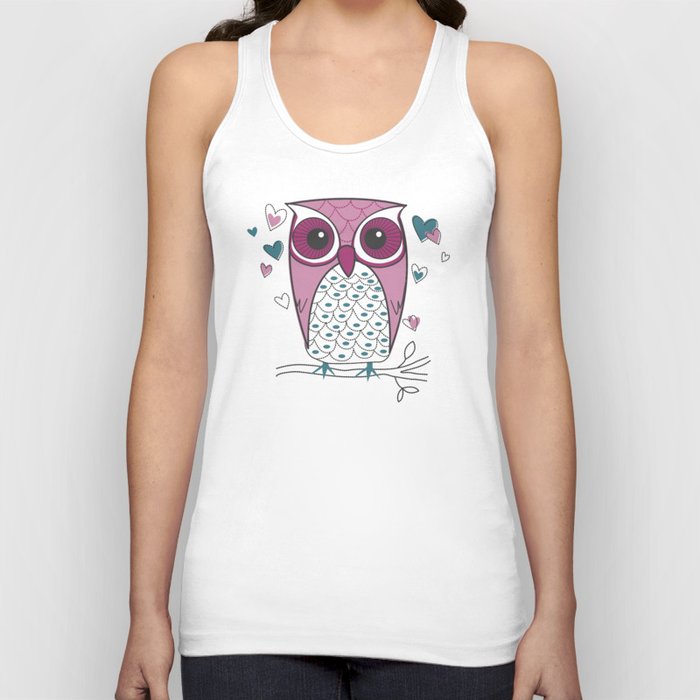 Loveable Owl Tank Top