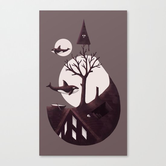 Darkly Dreaming Canvas Print