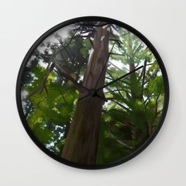 Japanese Forest Wall Clock