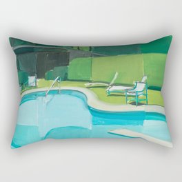 Pool Grid Rectangular Pillow