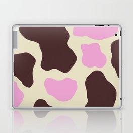 Colorful, Howdy 70s Cow Spots Laptop Skin