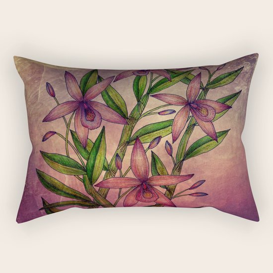 Orchid Rectangular Pillow