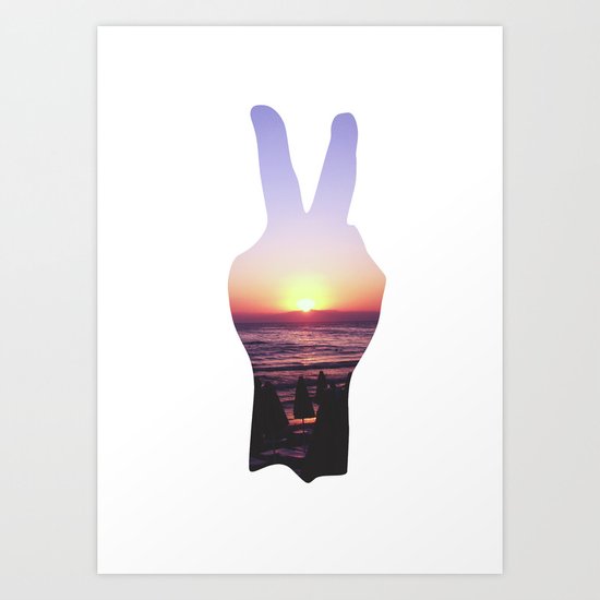 PEACE Art Print
