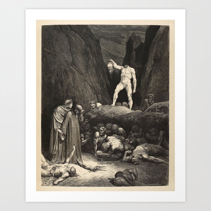 Inferno, Canto VI - Gustave Doré 
