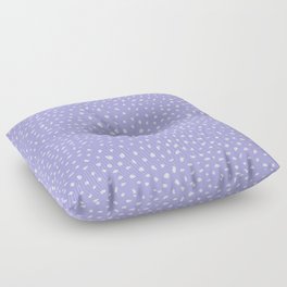 Lilac Polka Dots Floor Pillow